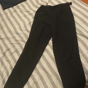 American Apparel High Waisted Black Crepe Pants